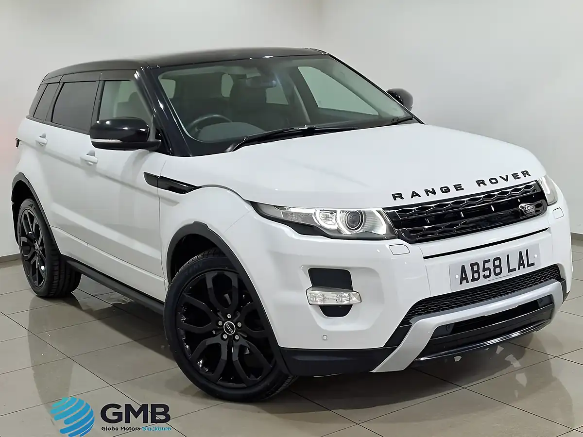 Used 2013 Land Rover Range Rover Evoque Dynamic White - Front View