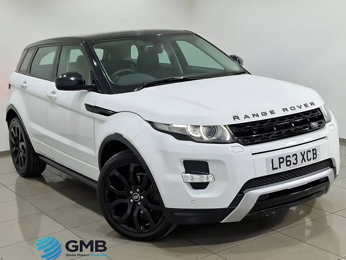 Used 2013 Land Rover Range Rover Evoque Dynamic White - Front View