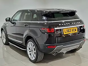 Used 2013 Land Rover Range Rover Evoque Prestige Barolo Black - Interior and Exterior details 4