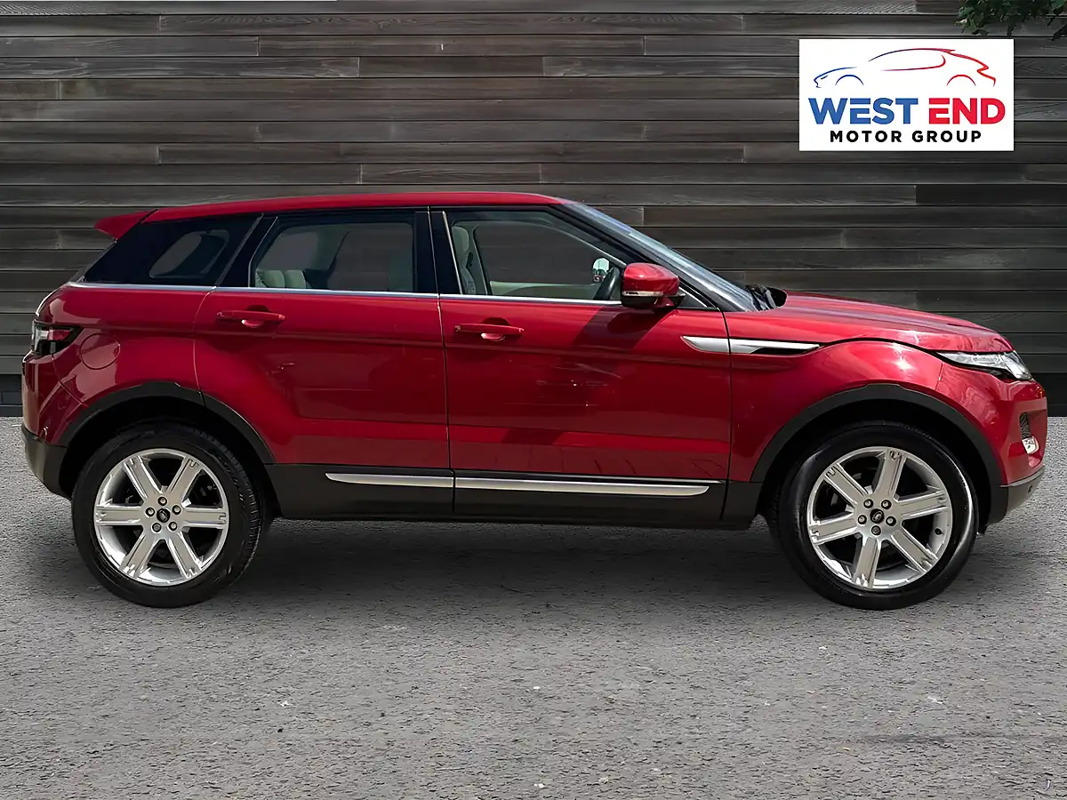 Used 2013 Land Rover Range Rover Evoque Prestige Red - Interior and Exterior details 2