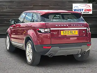 Used 2013 Land Rover Range Rover Evoque Prestige Red - Interior and Exterior details 3