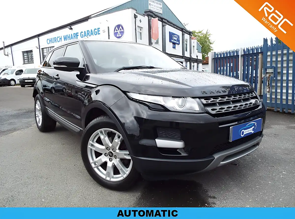 Used 2013 Land Rover Range Rover Evoque Pure Black - Front View
