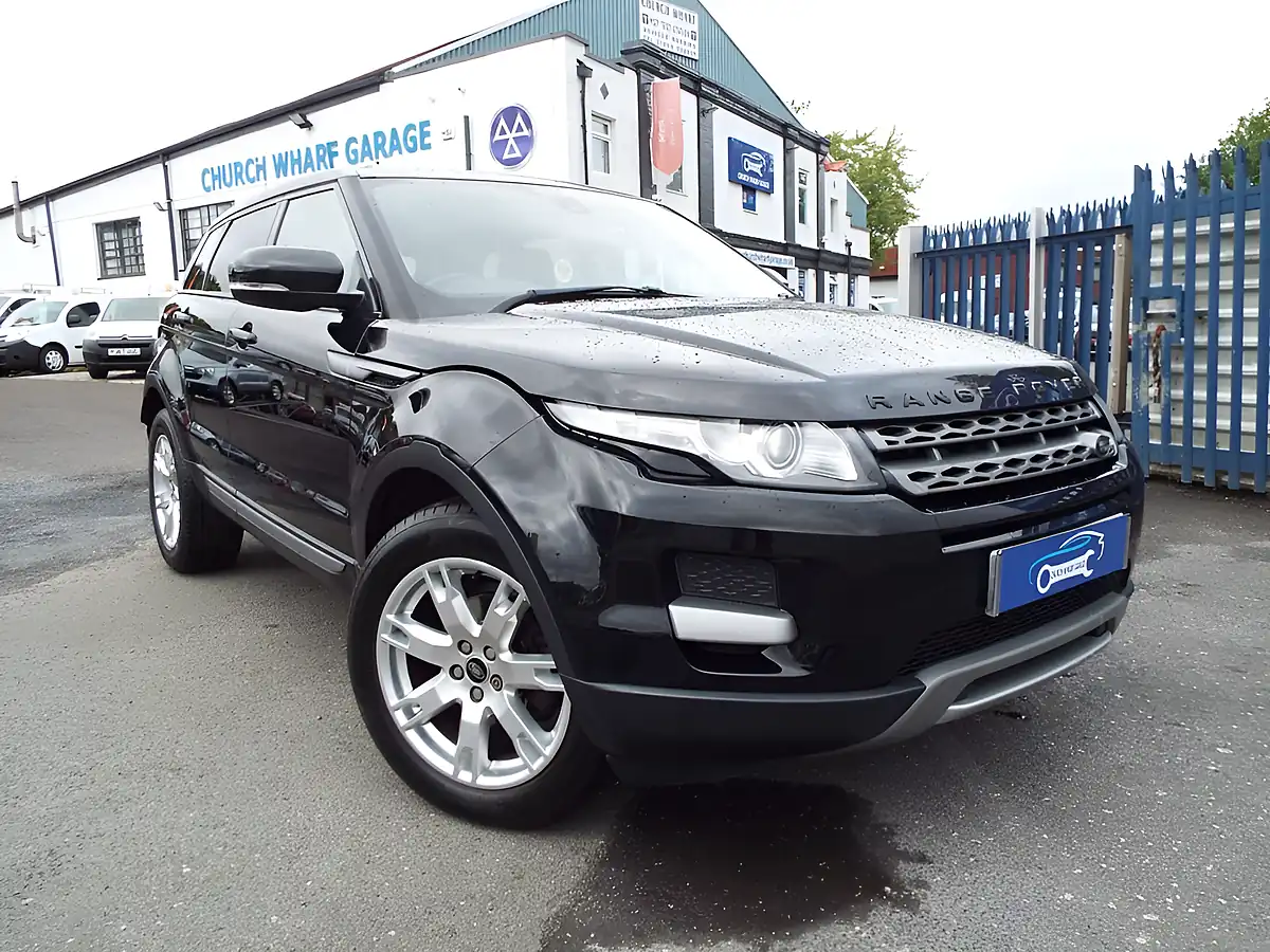 Used 2013 Land Rover Range Rover Evoque Pure Black - Interior and Exterior details 2