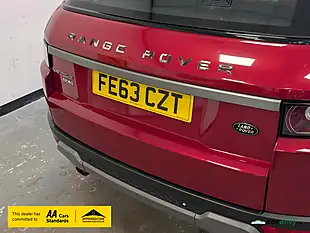 Used 2013 Land Rover Range Rover Evoque Pure Red - Interior and Exterior details 10