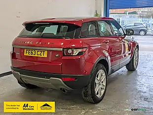 Used 2013 Land Rover Range Rover Evoque Pure Red - Interior and Exterior details 12