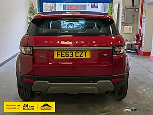 Used 2013 Land Rover Range Rover Evoque Pure Red - Interior and Exterior details 9