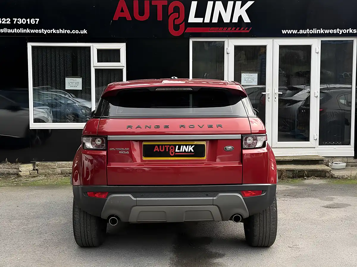 Used 2013 Land Rover Range Rover Evoque Pure Red - Interior and Exterior details 2