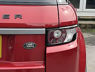 Used 2013 Land Rover Range Rover Evoque Pure Red - Interior and Exterior details 9