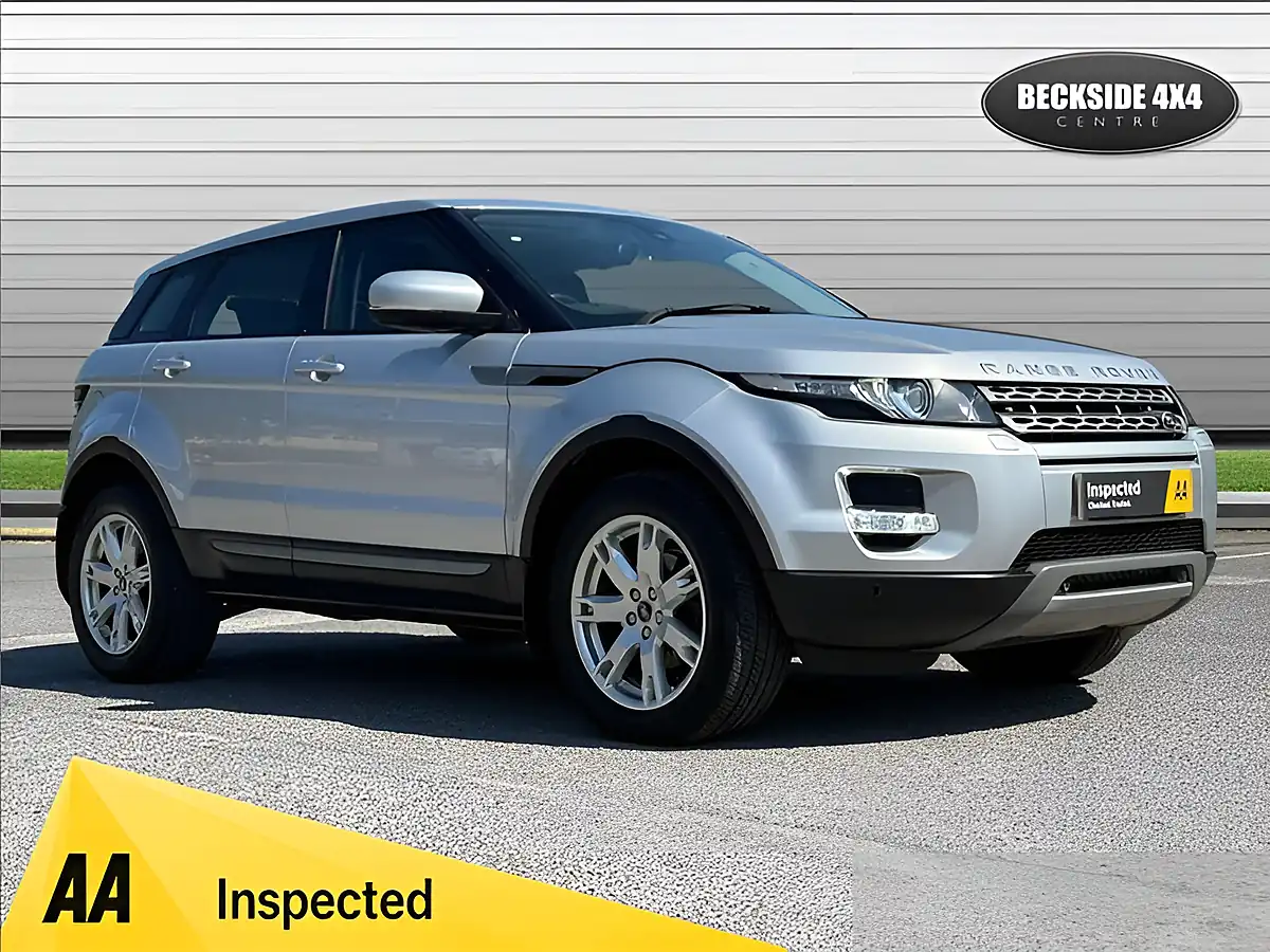 Used 2013 Land Rover Range Rover Evoque Pure Tech Indus Silver - Front View