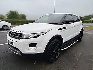 Used 2013 Land Rover Range Rover Evoque Pure Tech White - Interior and Exterior details 3