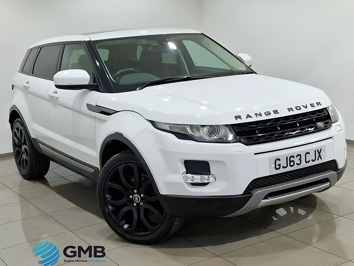 Used 2013 Land Rover Range Rover Evoque Pure Tech White - Front View