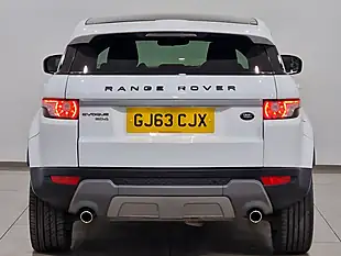 Used 2013 Land Rover Range Rover Evoque Pure Tech White - Interior and Exterior details 5