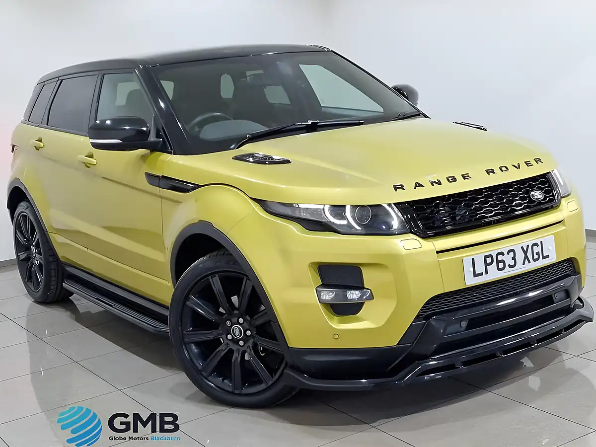 Used 2013 Land Rover Range Rover Evoque Special Edition Sicilian Yellow - Front View