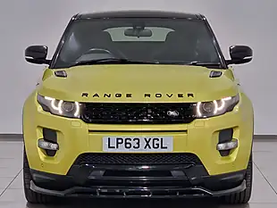 Used 2013 Land Rover Range Rover Evoque Special Edition Sicilian Yellow - Interior and Exterior details 2