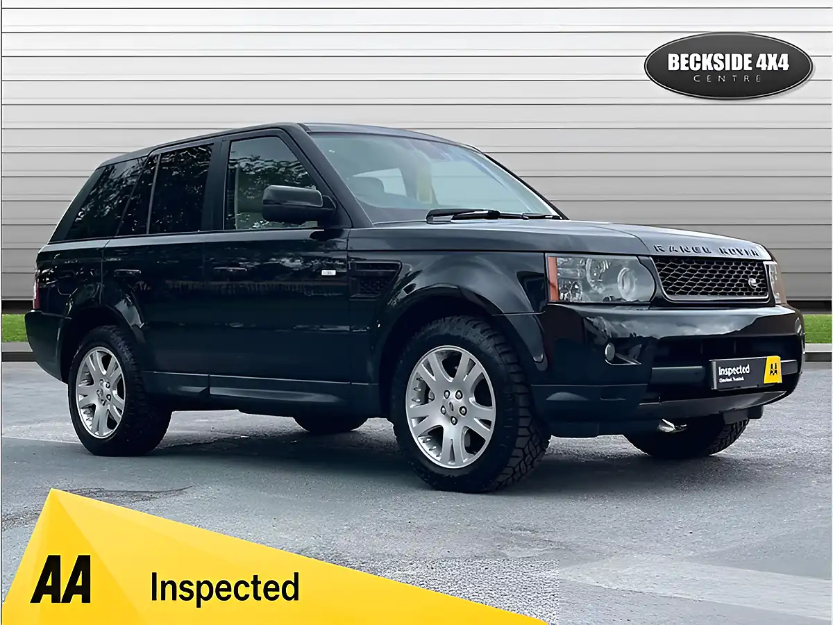 Used 2013 Land Rover Range Rover Sport Hse Black Black - Front View