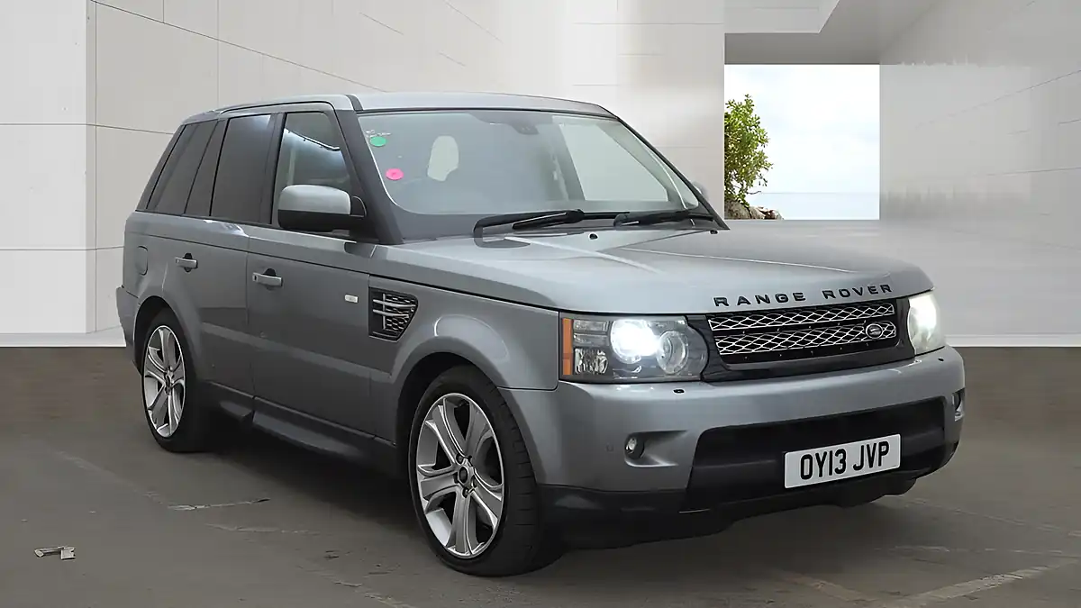 Used 2013 Land Rover Range Rover Sport Hse Black Grey - Front View