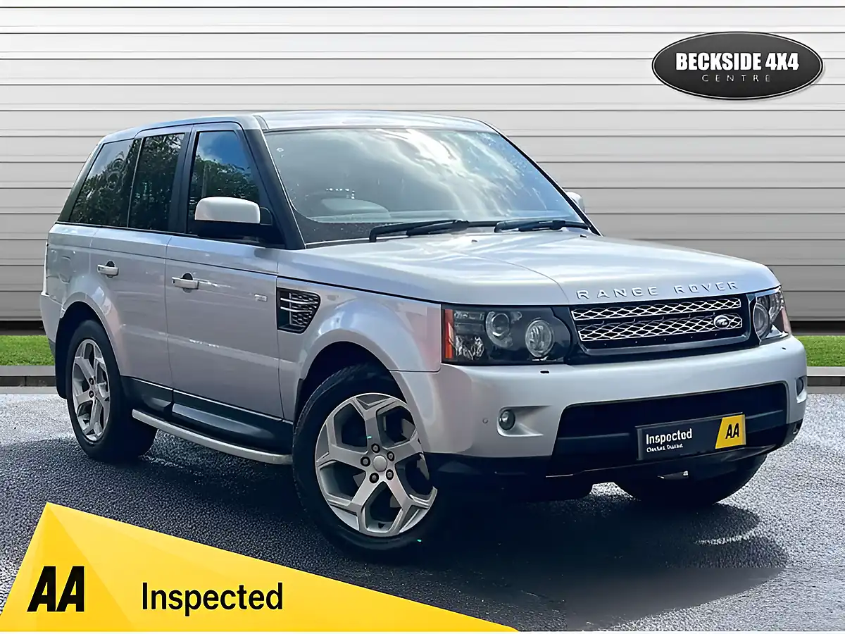 Used 2013 Land Rover Range Rover Sport Hse Black Indus Silver - Front View