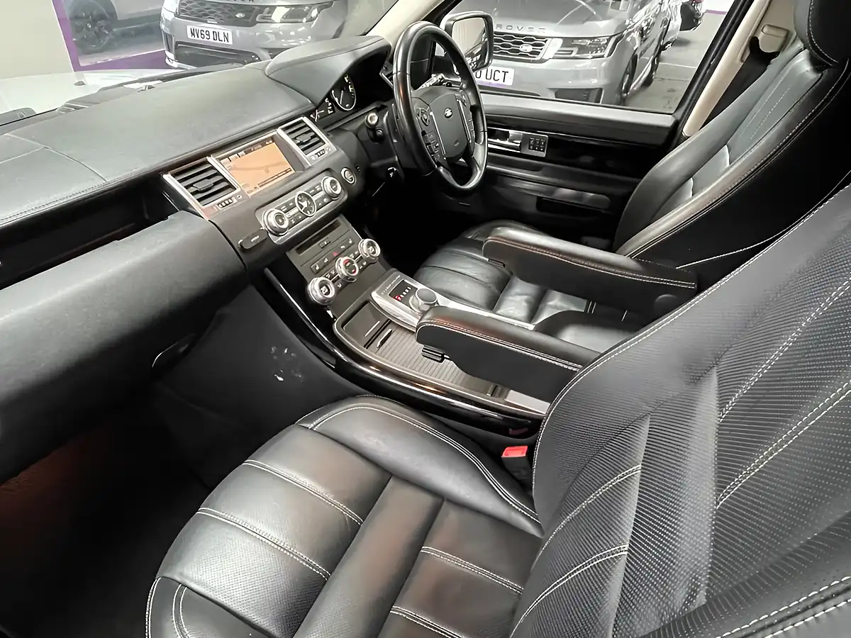 Used 2013 Land Rover Range Rover Sport Hse Black White - Interior and Exterior details 16