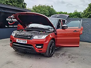 Used 2013 Land Rover Range Rover Sport Hse Red - Interior and Exterior details 10