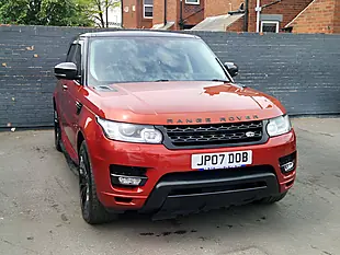 Used 2013 Land Rover Range Rover Sport Hse Red - Interior and Exterior details 3