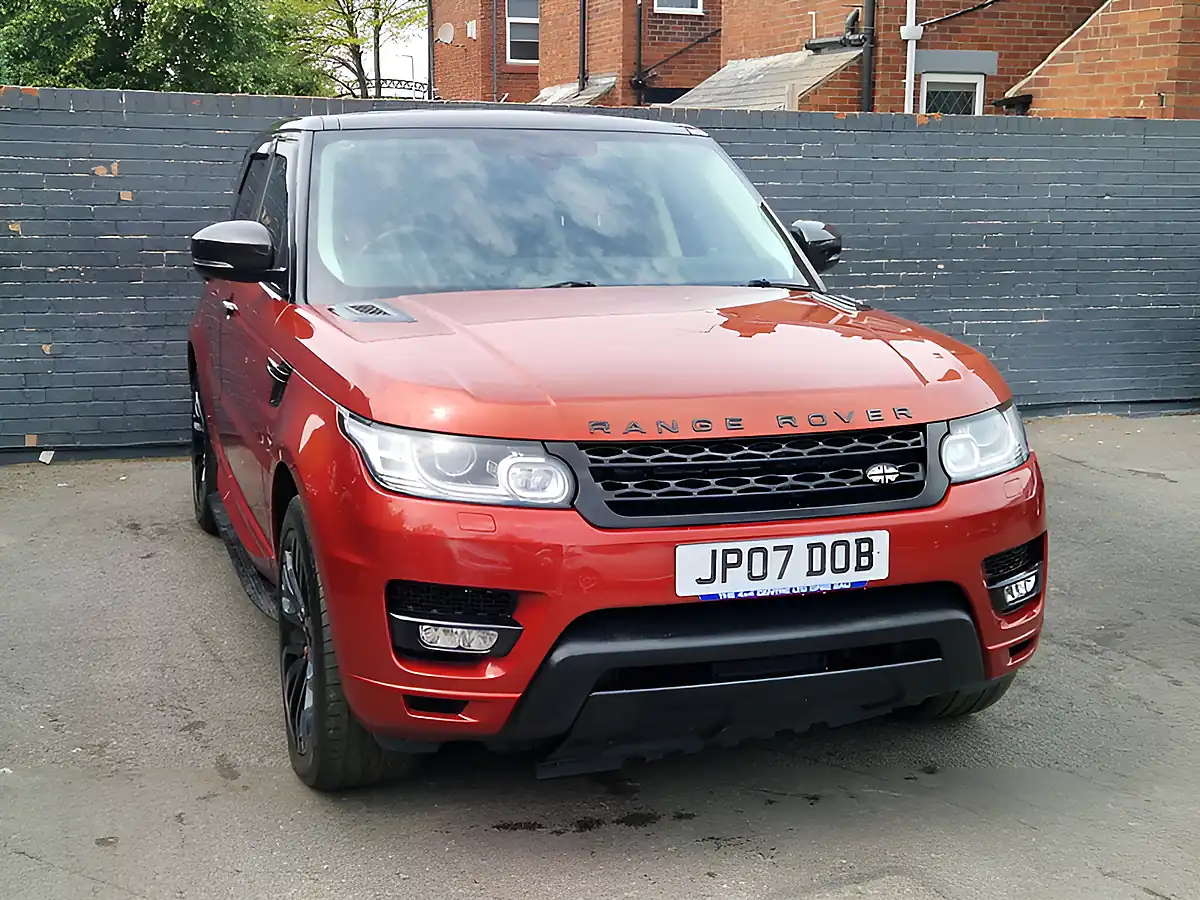 Used 2013 Land Rover Range Rover Sport Hse Red - Interior and Exterior details 3