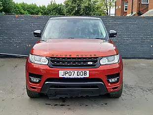 Used 2013 Land Rover Range Rover Sport Hse Red - Interior and Exterior details 4
