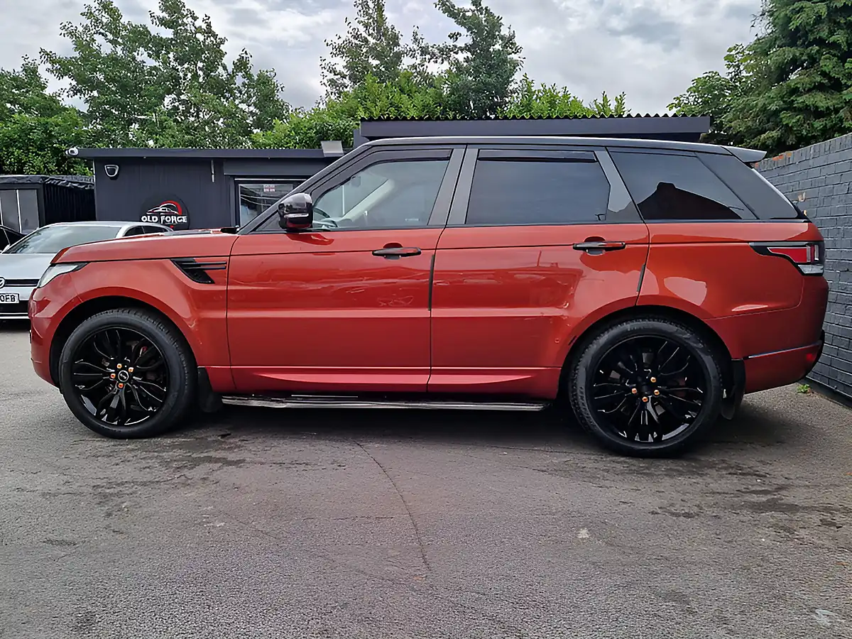 Used 2013 Land Rover Range Rover Sport Hse Red - Interior and Exterior details 6