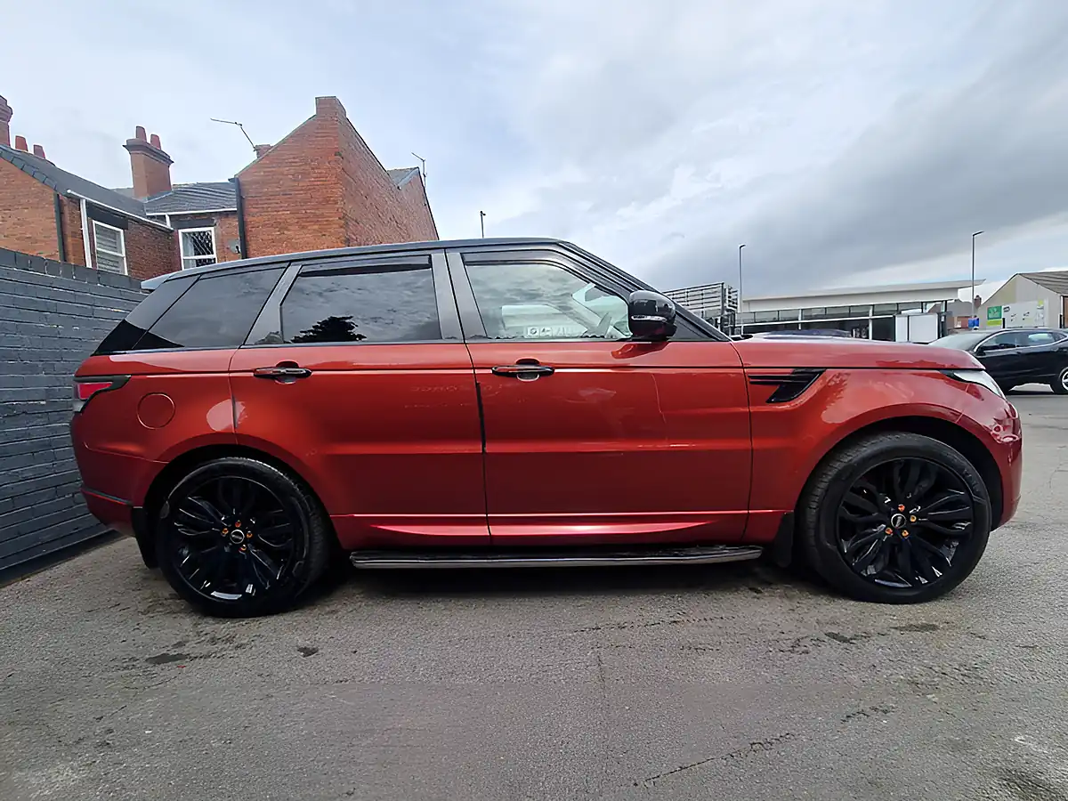 Used 2013 Land Rover Range Rover Sport Hse Red - Interior and Exterior details 7