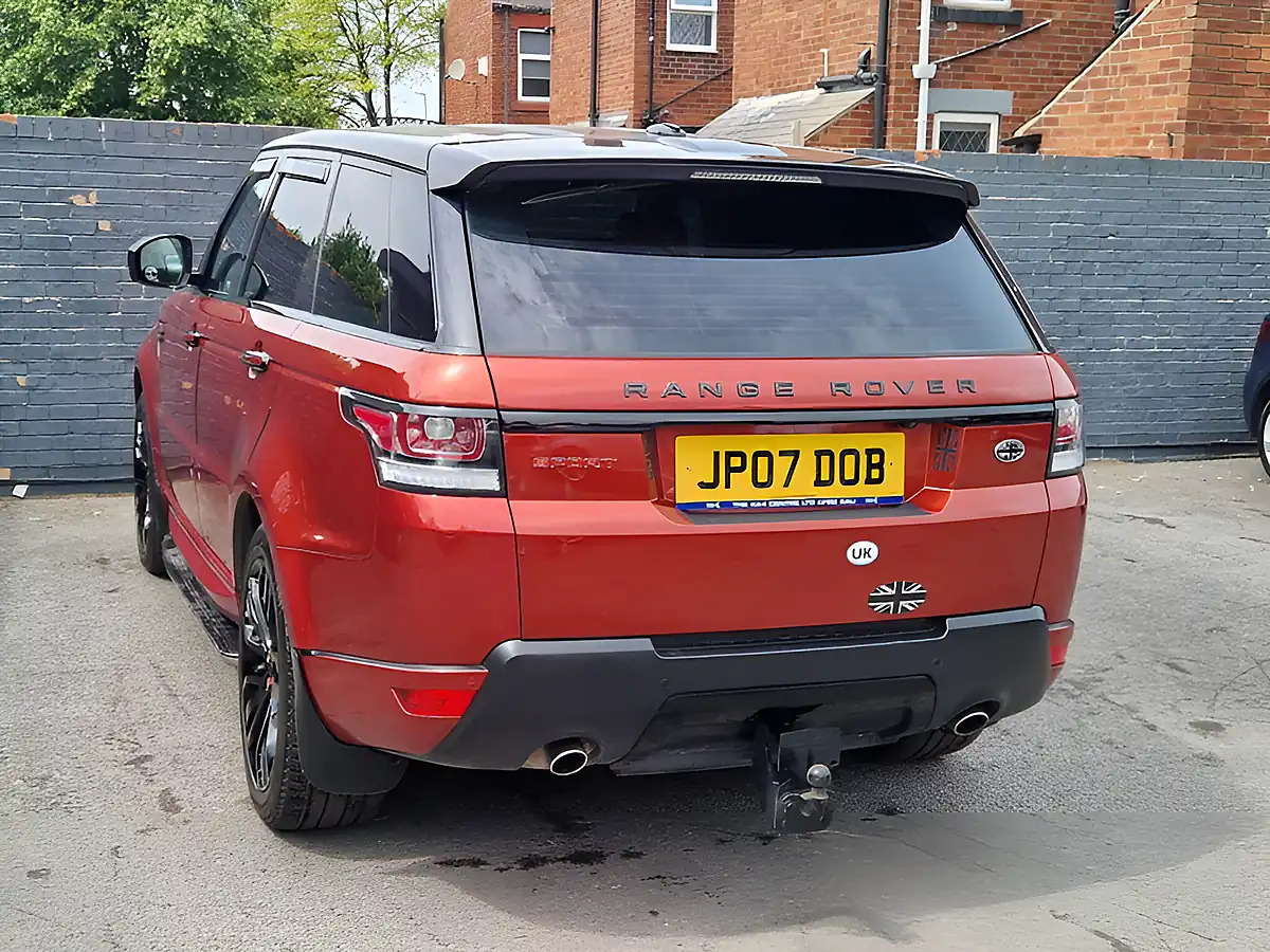 Used 2013 Land Rover Range Rover Sport Hse Red - Interior and Exterior details 8