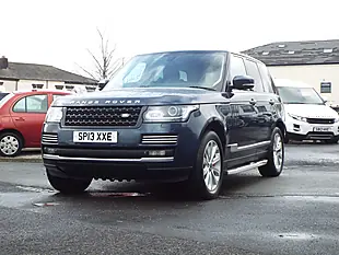 Used 2013 Land Rover Range Rover Vogue Se Blue - Interior and Exterior details 14