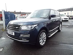 Used 2013 Land Rover Range Rover Vogue Se Blue - Interior and Exterior details 6