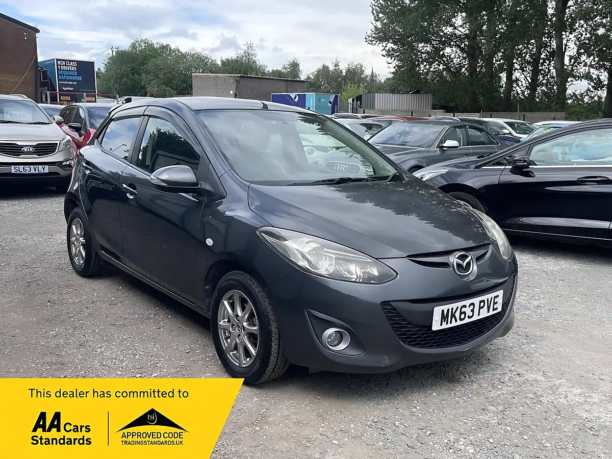 Used 2013 Mazda Mazda2 Grey - Front View