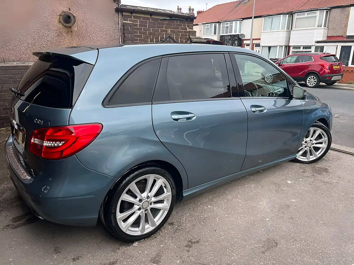 Used 2013 Mercedes B-Class Sport Aqua Blue Metallic - Interior and Exterior details 2