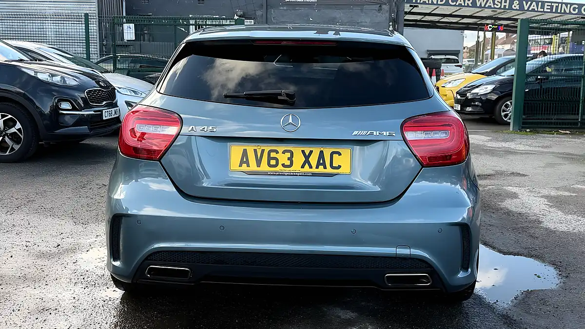 Used 2013 Mercedes-Benz a Class A45 AMG South Seas Blue - Interior and Exterior details 4