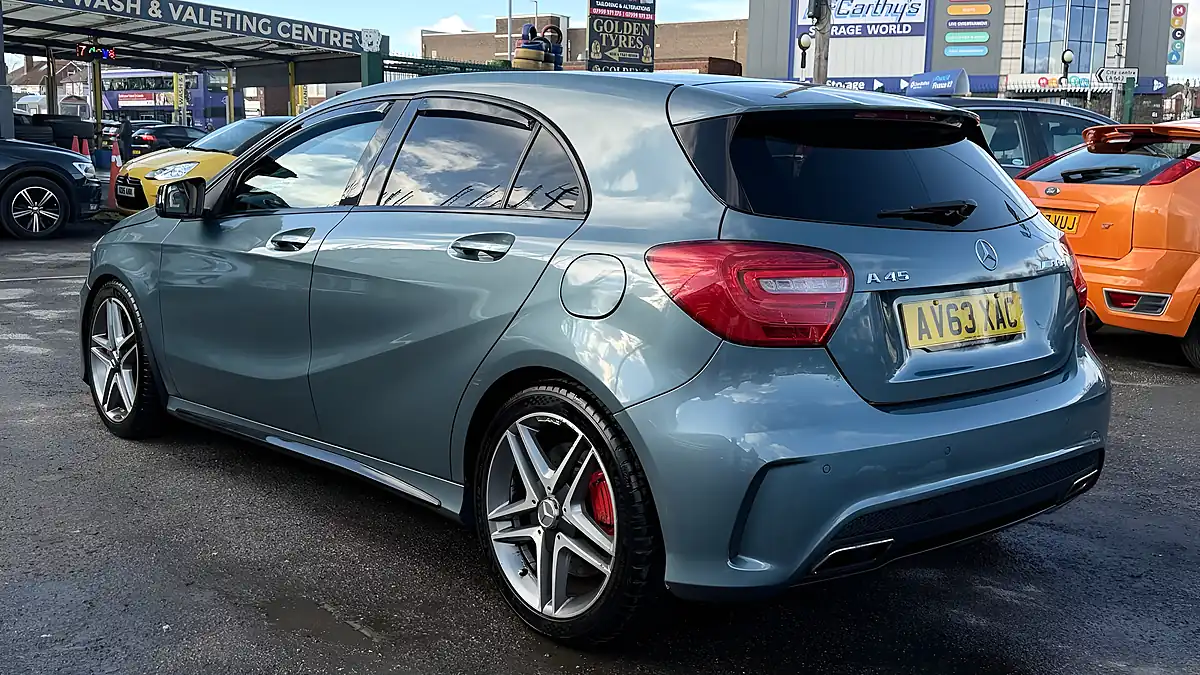 Used 2013 Mercedes-Benz a Class A45 AMG South Seas Blue - Interior and Exterior details 5