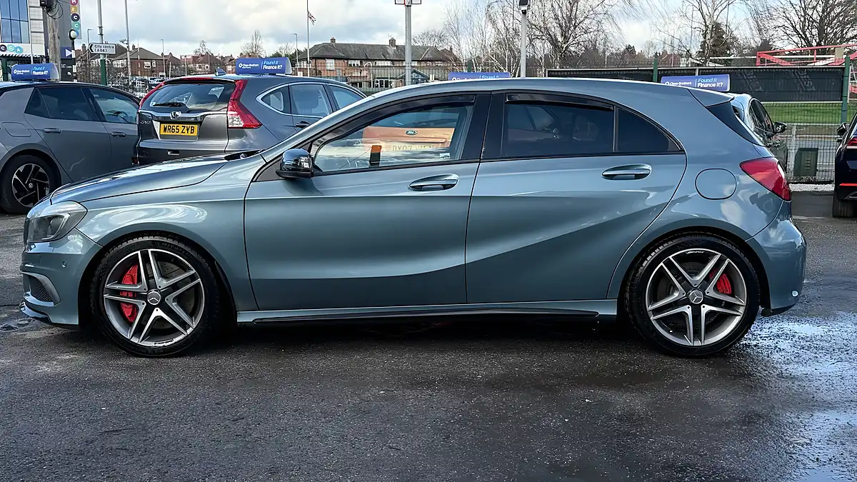 Used 2013 Mercedes-Benz a Class A45 AMG South Seas Blue - Interior and Exterior details 6
