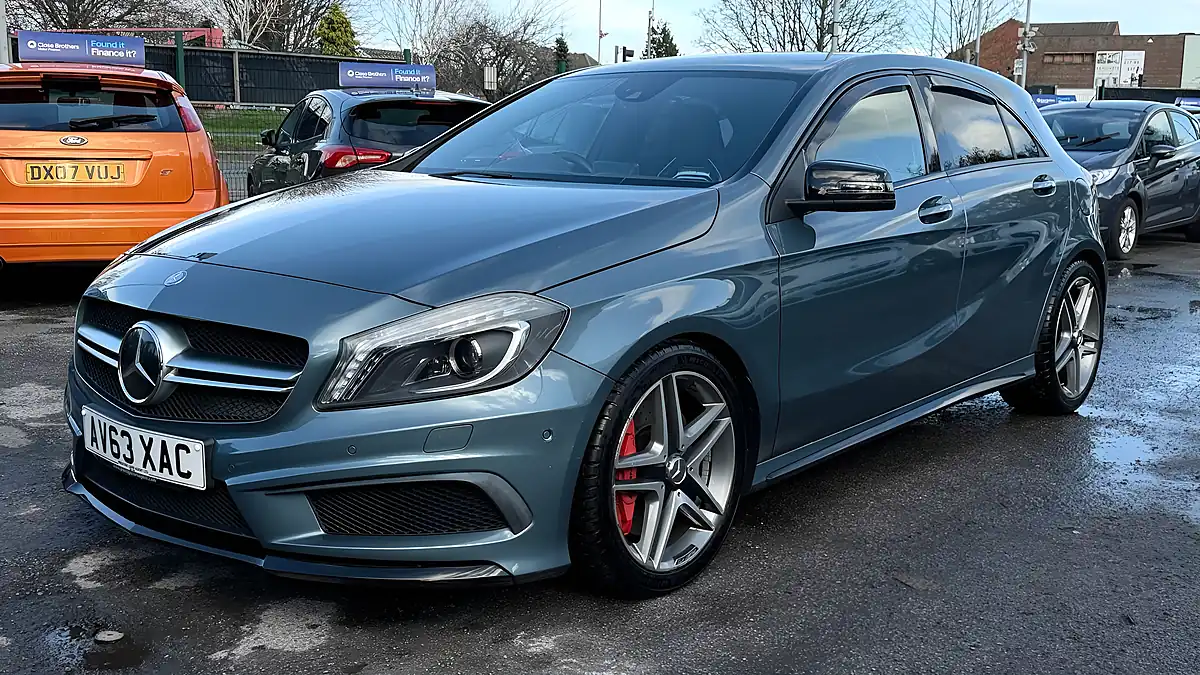 Used 2013 Mercedes-Benz a Class A45 AMG South Seas Blue - Interior and Exterior details 7