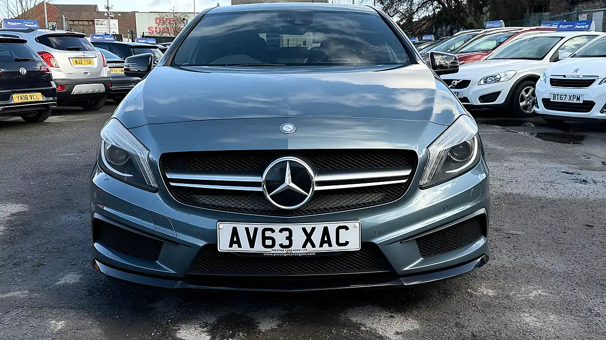 Used 2013 Mercedes-Benz a Class A45 AMG South Seas Blue - Interior and Exterior details 8