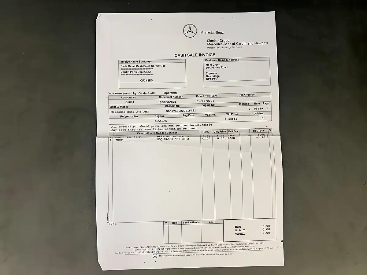 Used 2013 Mercedes-Benz a Class A45 AMG White - Interior and Exterior details 15
