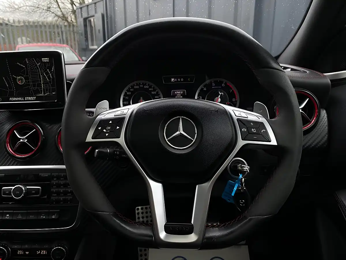 Used 2013 Mercedes-Benz a Class A45 AMG White - Interior and Exterior details 17