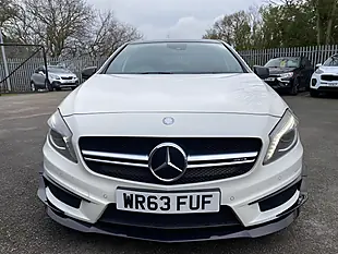 Used 2013 Mercedes-Benz a Class A45 AMG White - Interior and Exterior details 2