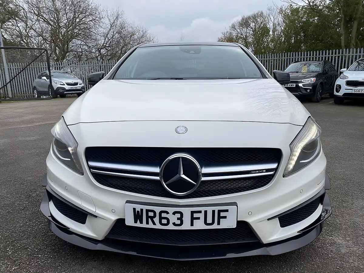 Used 2013 Mercedes-Benz a Class A45 AMG White - Interior and Exterior details 2