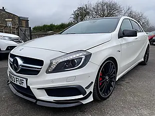 Used 2013 Mercedes-Benz a Class A45 AMG White - Interior and Exterior details 3