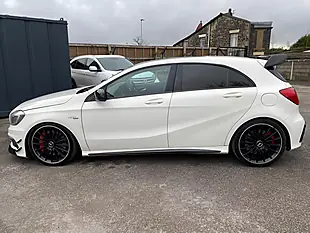 Used 2013 Mercedes-Benz a Class A45 AMG White - Interior and Exterior details 4