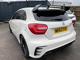 Used 2013 Mercedes-Benz a Class A45 AMG White - Interior and Exterior details 5