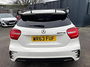 Used 2013 Mercedes-Benz a Class A45 AMG White - Interior and Exterior details 6