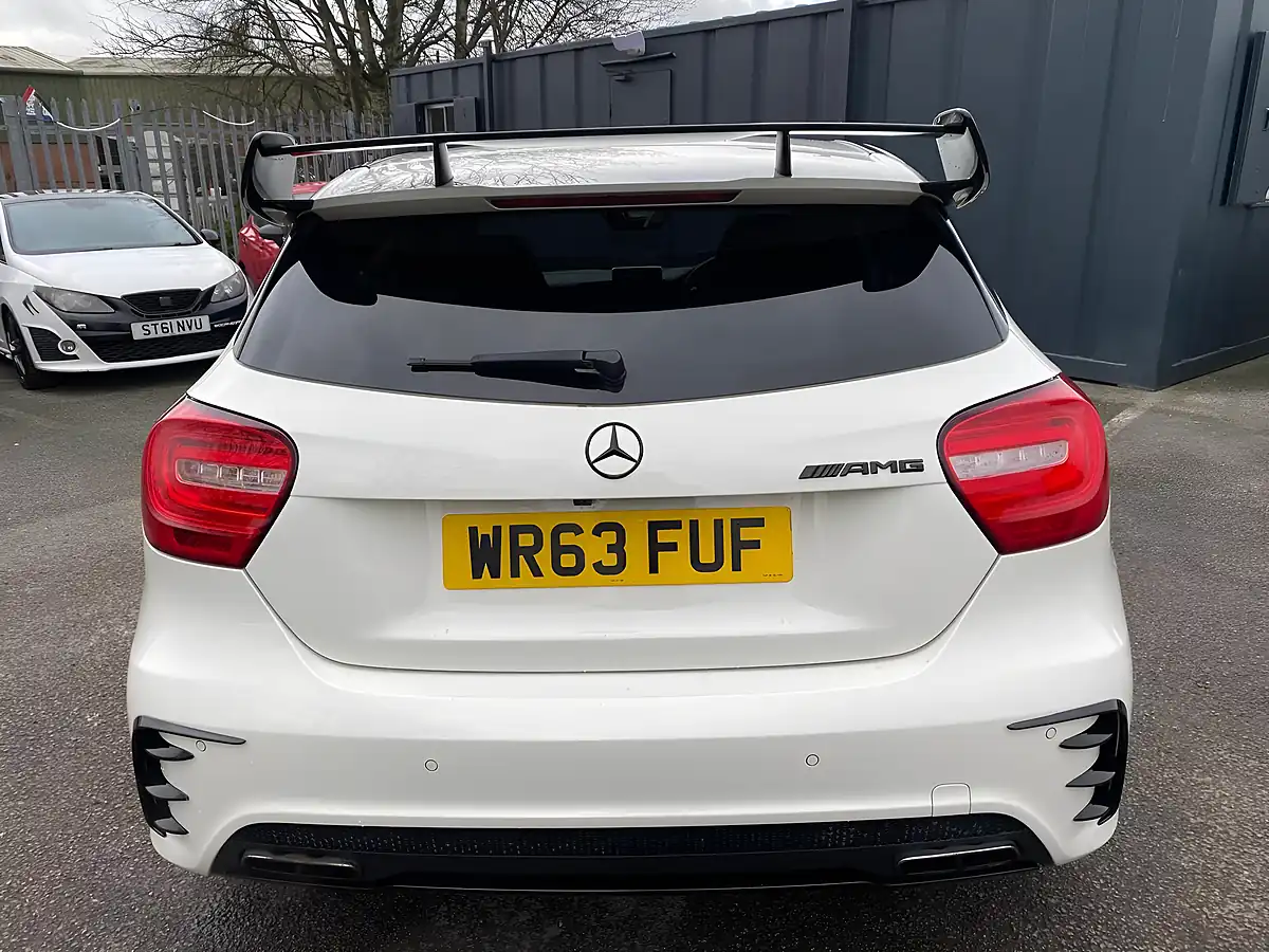 Used 2013 Mercedes-Benz a Class A45 AMG White - Interior and Exterior details 6