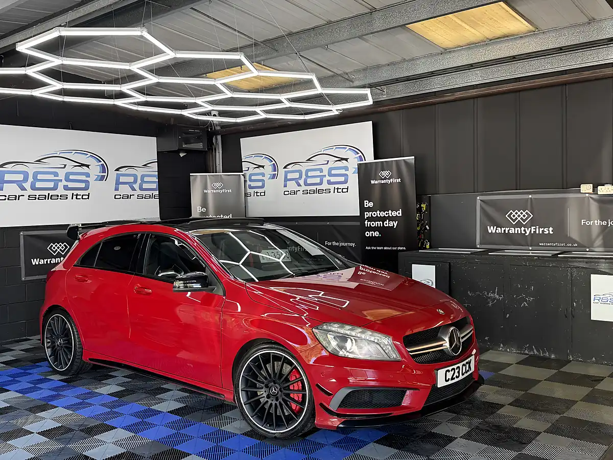 Used 2013 Mercedes-Benz a Class AMG Red - Front View