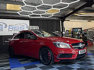 Used 2013 Mercedes-Benz a Class AMG Red - Interior and Exterior details 11
