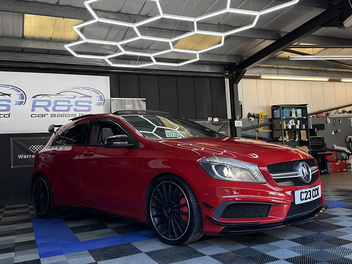 Used 2013 Mercedes-Benz a Class AMG Red - Interior and Exterior details 11